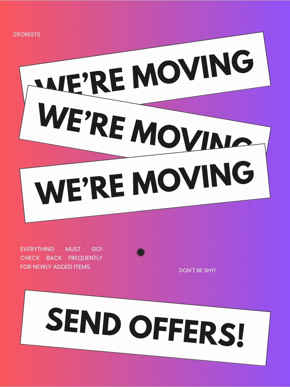 ‼️MOVING SALE‼️